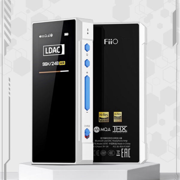 FiiO BTR7, Flagship Bluetooth Receiver, DAC and Amplifier: Supports LDAC/aptX HD/MQA 384K (BTR 7)