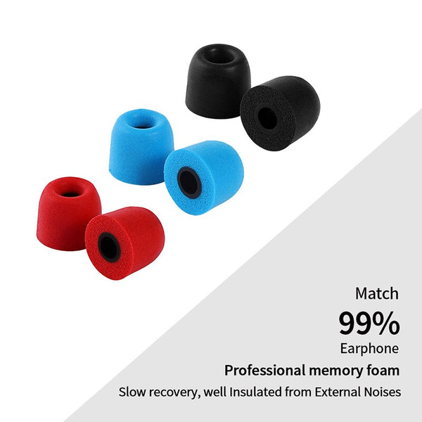 Jcally JCEM01, Memory Foam Replacement Eartips: Memory Foam, Alternative to Comply, Noise Isolating Ear Tips (JCEM01)