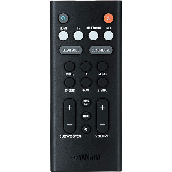 Yamaha YAS209, Sound Bar Speaker: 4K TV, Wireless Sub Woofer Speakers (YAS209)