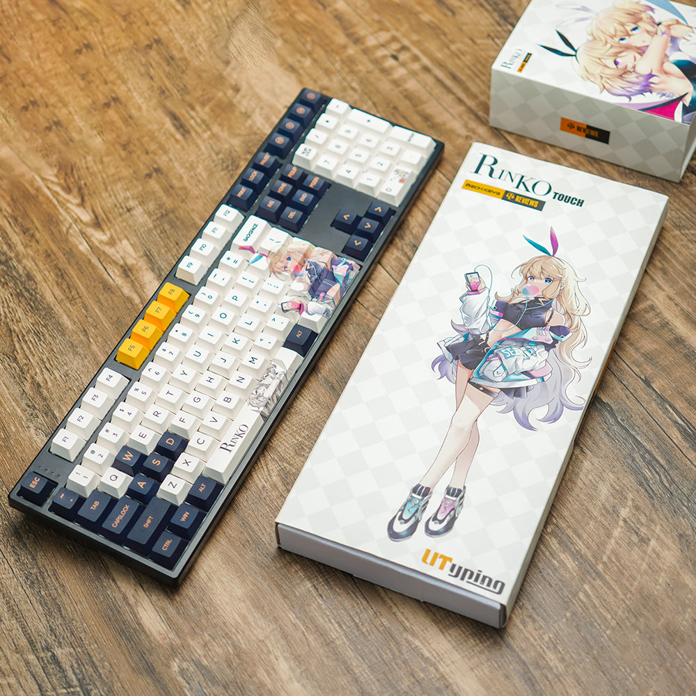 See Audio Rinko, Keycaps Set: 156 Cherry Profile Keyboard Keycaps (Rinko)