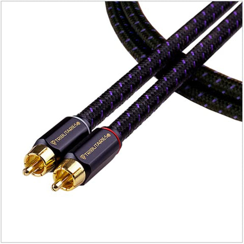 Tributaries Series 6, Analog RCA Audio Cable (0.5M): Stereo Pair (Series 6)