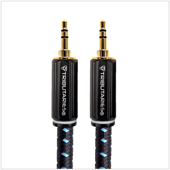 Tributaries Series 4MS, Auxiliary Interconnect Cable: 3.5mm to 3.5mm, Made in USA (Series 4MS)