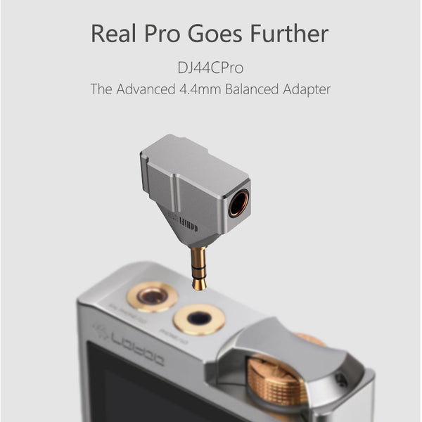 ddHifi DJ44C Pro, 4.4mm to 3.5mm Adapter: 4.4mm Balanced Female to 3.5mm Single-Ended Male Adapter (DJ44C Pro)