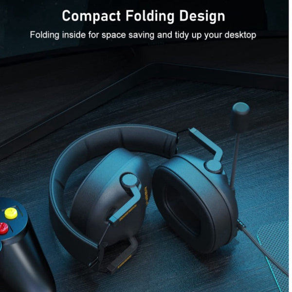 Senzer SG500, Gaming Headset: with Noise Cancelling Microphone and Detachable Memory Foam Ear Pads Gamer Headset (SG500)