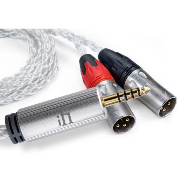 iFi Audio Helix, 4.4mm to XLR Cable Interconnect Cable: for Zen DAC and Topping Copper Silver Balanced Cable (Helix)