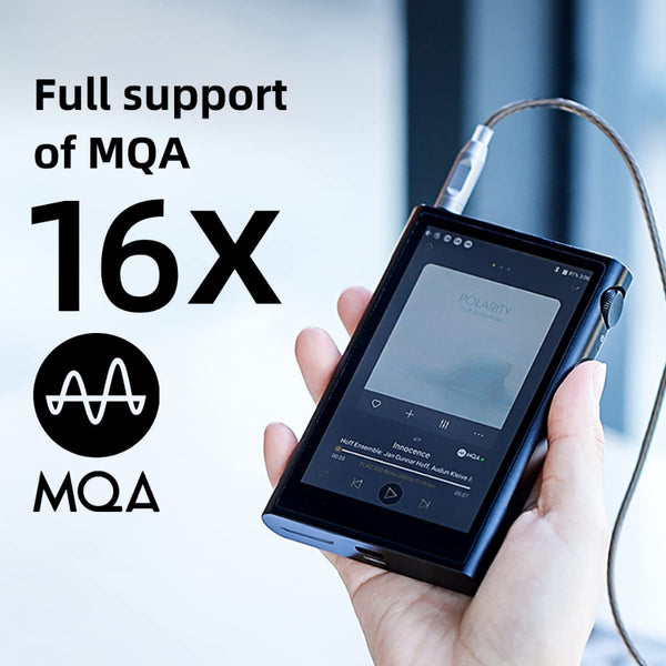 Shanling M3X, Portable Digital Audio Player: High-Resolution Music Player with MQA and LDAC DAP (M3X)