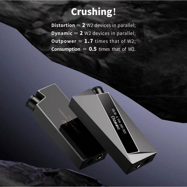 Luxury Precision W4W4ex, Dongle DAC and Amplifier: 3.5mm, 4.4mm and SPDIF USB Portable DAC/AMP (W4, W4ex)