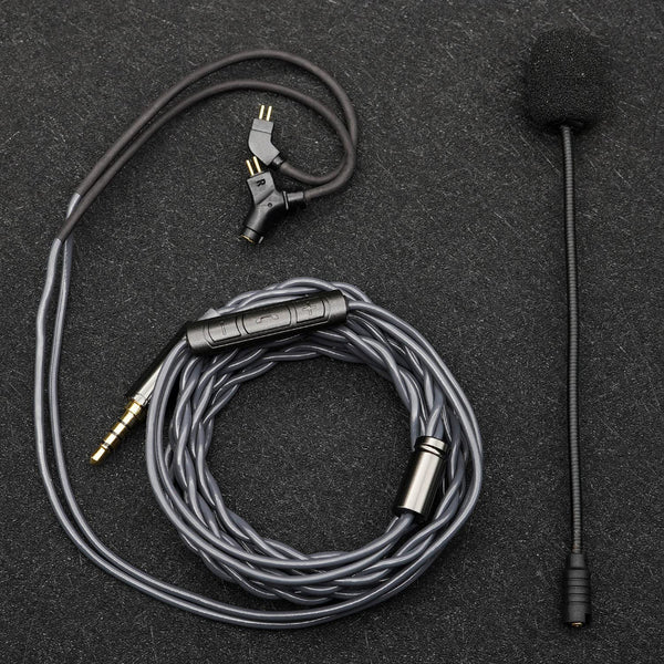 Kinera Celest Ruyi, In-Ear Monitors Microphone Cable: with Boom Mic with 3.5mm Plug Replacement Cable