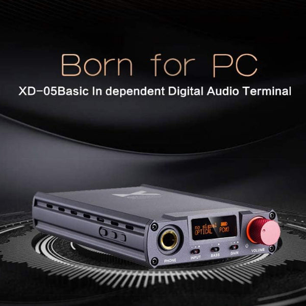 xDuoo XD-05 BASIC HiFi Headset Amplifier DAC ESS9018K2M DAC Headphone (XD - 05)