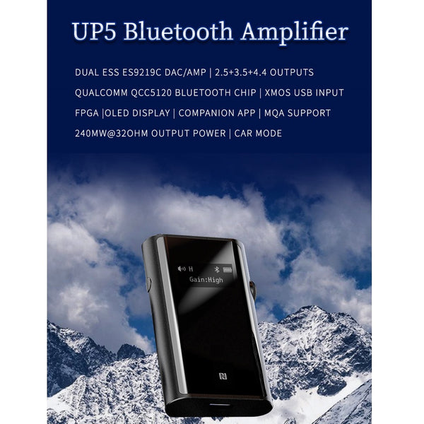 Shanling UP5, Portable Bluetooth DAC and Amplifier: Flagship DAC/AMP (UP5)