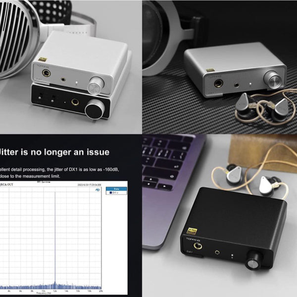 Topping DX1, Desktop DAC and Amplifier: K4493S XU208, 384kHz32bit, Native DSD256 DAC/AMP (DX1)