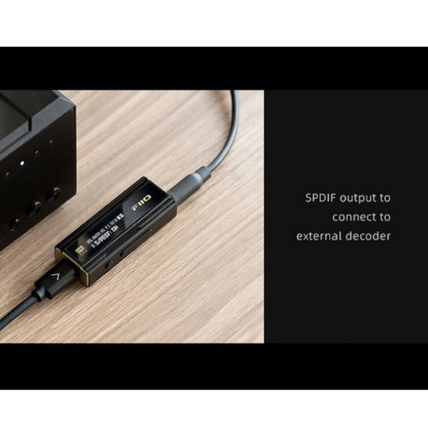 FiiO KA5, Portable Dongle DAC and Amplifier: with 3.5, 4.4 and Optical Outputs DAC/AMP (KA 5)