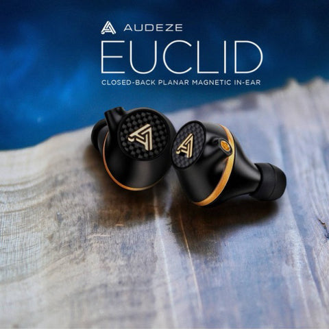 Audeze Euclid, In-Ear Monitors: Closed Back Planar Magnetic Earphones IEM (Euclid)