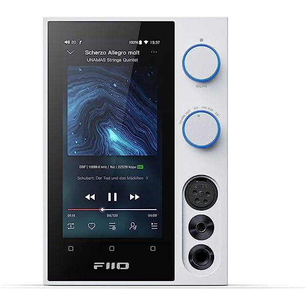 FiiO R7, Digital Audio Player, DAC and Amplifier: with Snapdragon 660 Android 10, Roon Ready Desktop DAP/DAC/AMP (R 7)