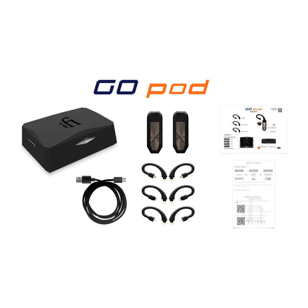 iFi Audio GO Pod, True Wireless Adapters: High Resolution Adapter (GO pod)