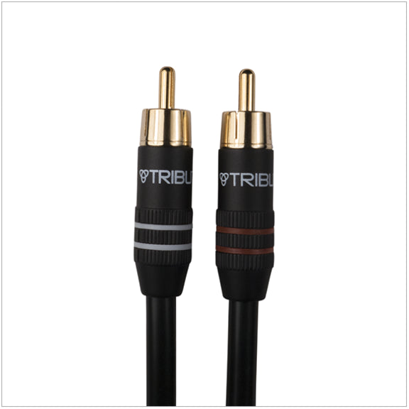 Tributaries 2A, RCA Audio Cable (0.5M or 1.5M*Pair): Analog Audio Cable Comes in a Pair  (Tributaries Series 2, 2A)