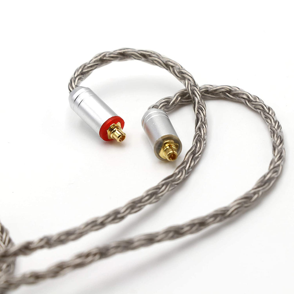 Tripowin Zonie, In-Ear Monitors Upgrade Cable: 3.5mm 16 Core Silver Plated IEM Replacement Cable (Zonie)