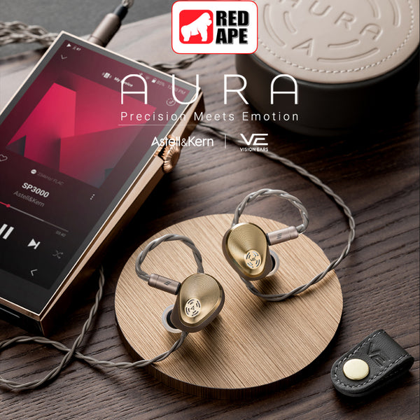 Astell&Kern Aura, Premium In-Ear Monitors: Collaboration with Vision Ears Limited Edition Earphones IEM (Aura)