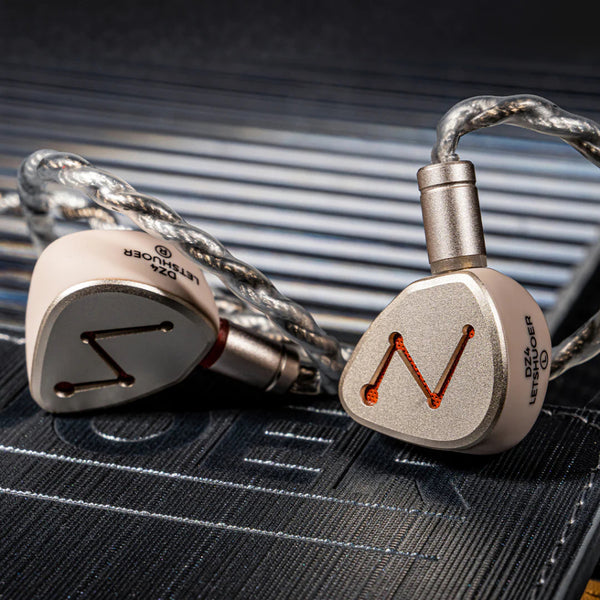 Letshuoer DZ4, In-Ear Monitors: Triple Dynamic Drivers, Single Passive Radiator Earphones IEM (DZ4)