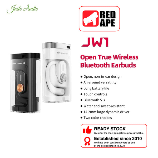 FiiO JW1, Open True Wireless Earbuds: Bluetooth 5.3 Wireless Earphones TWS (JW 1)