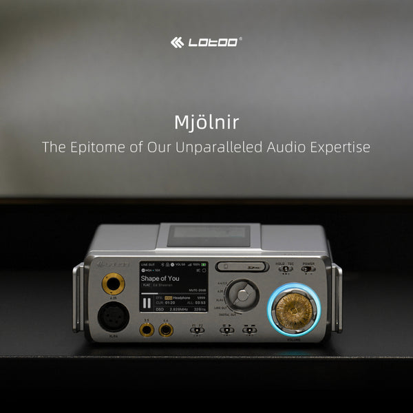 Lotoo Mljonir, Portable DAC & Headphone Amplifier: All-in-One Streamer/DAC/AMP (Maljonir)