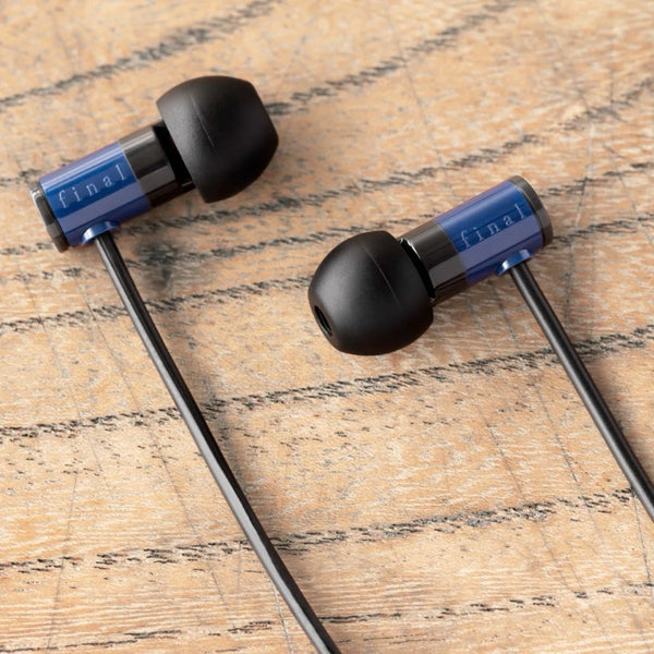 Final Audio E1000, Wired In-Ear Earbuds: with 5 Pairs Type E Eartips, High Resolution Audio Wired Earphones IEM (E 1000)