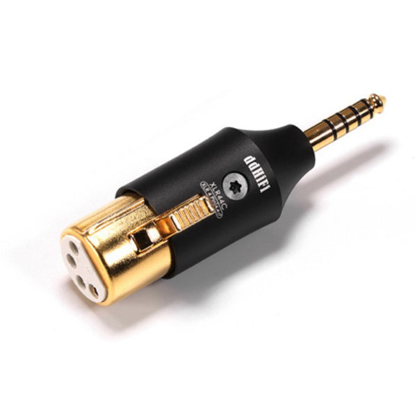 DDHifi XLR44C, XLR 4 Pin to 4.4mm Adapter: Balanced XLR 4Pin Female to 4.4mm Male Cable Adapter (XLR44C)