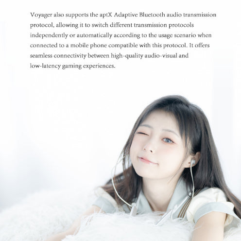 Moondrop VOYAGER Bluetooth Neckband Earphone with AptX Adaptive and LHDC