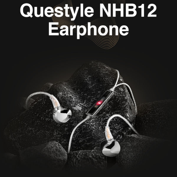 Questyle NHB12, Hi-Res Lossless Earphones: Certified World's First Earphones (NHB12)