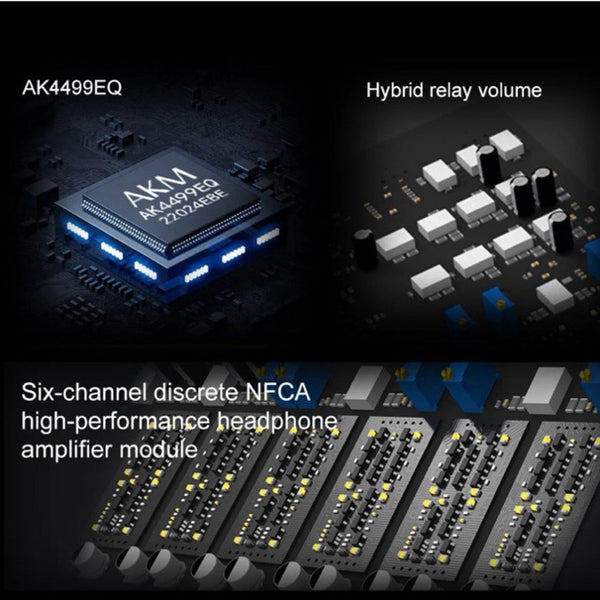 Topping DX9, Flagship DAC & Headphone Amplifier: AK4499 Balanced XLR DAC/AMP (DX 9)