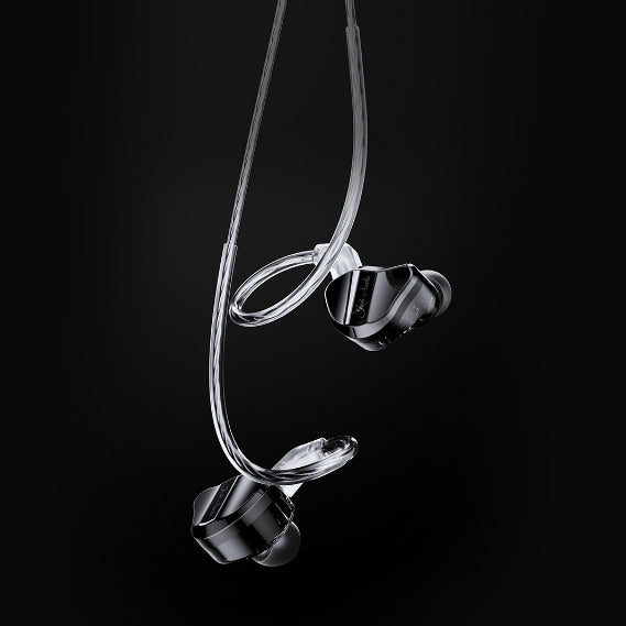 FiiO/JadeAudio JD1, Dynamic Driver In-Ear Monitors with Mic: High Performance for Sports, Gaming Earphones IEM (JD 1)