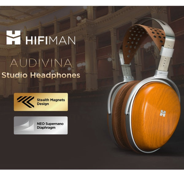 Hifiman Audivina, Closed-Back Headphones: Studio Pros Planar Magnetic Headphones (Audivina)