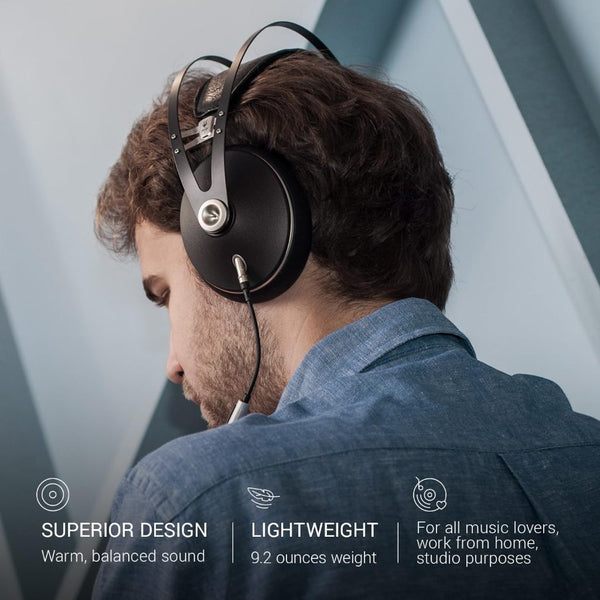 Meze 99 Neo, Closed Back Headphones: High-Resolution Sound with Comfortable Design, Headphone (99 Neo)