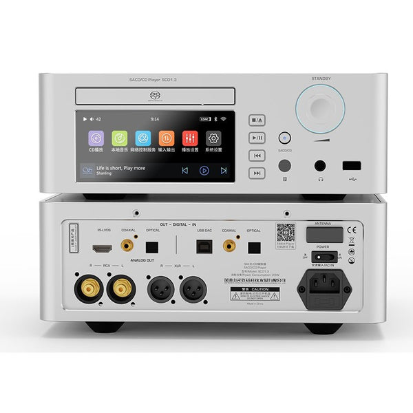 Shanling SCD1.3, SACD Player: for High Resolution Super Audio CD Outputting DSD-to-PCM 88.2/24 (SCD1.3)