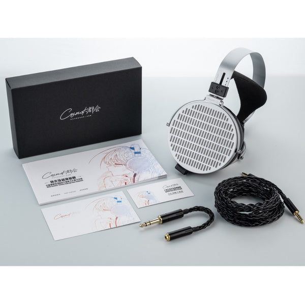 Moondrop Cosmo, Open-Back Headphones: Flagship 100mm Full-Size Over-Ear Planar Headphone (Cosmo)