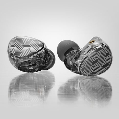 FiiO FA19, Balanced Armature In-Ear Monitors: 10BA Detachable Pure Silver MMCX Headphone Cable Earphones IEM (FA 19)