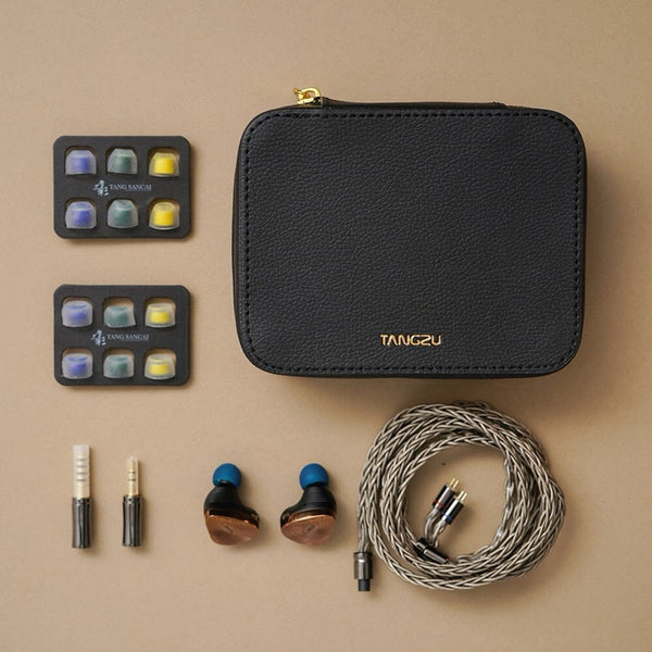 Tangzu XuanWu Gate, In-Ear Monitors: 1DD+4BA +2EST Hybrid Driver Multi-Drive Wired Earphones IEM (Xuan Wu)