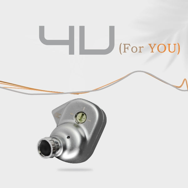 Tanchjim 4U, In-Ear Monitors: Double-chamber Dynamic Driver Earphones IEM (4U)