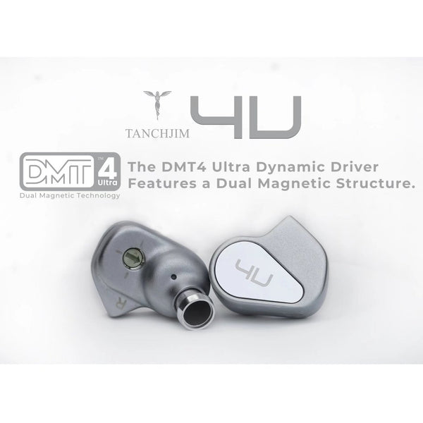 Tanchjim 4U, In-Ear Monitors: Double-chamber Dynamic Driver Earphones IEM (4U)