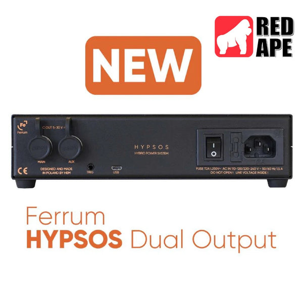 Ferrum Hypsos, Dual Output Hybrid Power Supply: to Connect 2 Devices Simultaneously, 2 Output Power Supply (Hypsos)