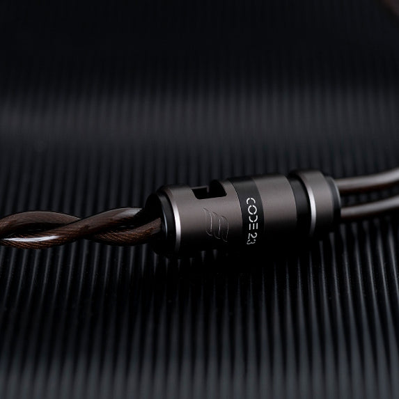 Effect Audio Code 23, In-Ear Monitor Upgrade Cable: Premium 16.5 AWG Solid Core UP-OCC Copper IEM Cable (Code 23)