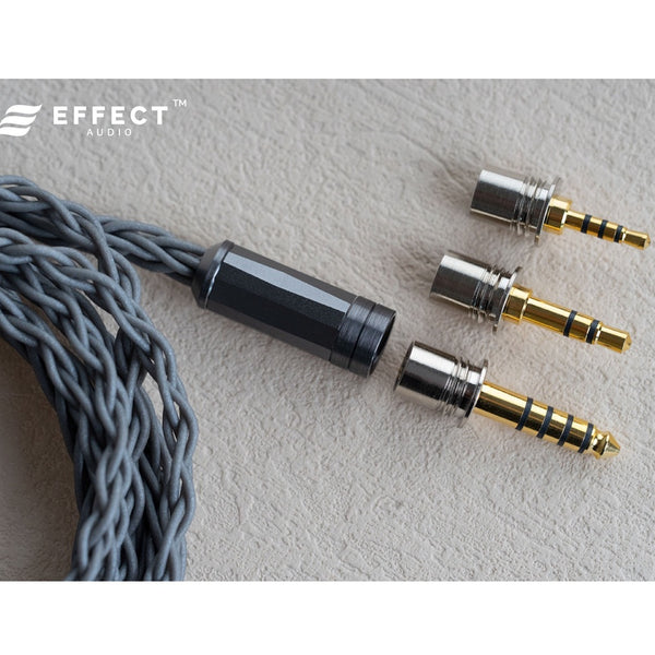 Effect Audio Signature Series Eros S, In-Ear Monitors Upgrade Cable: 8wire 2pin 0.78, Silver and Copper Litz (Eros S)