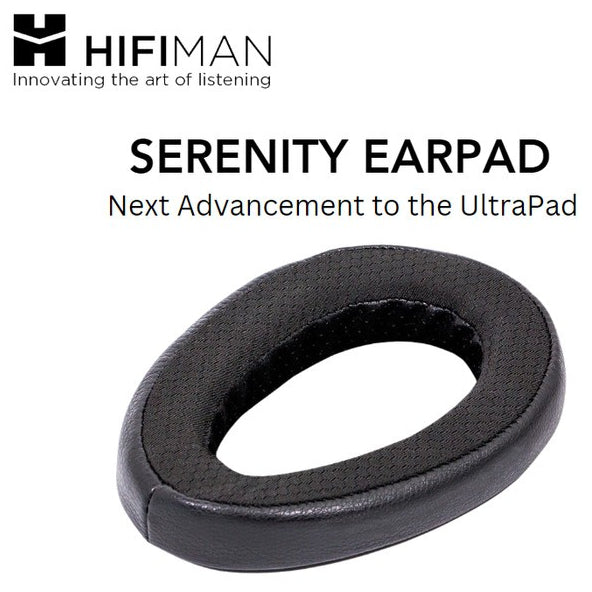 Hifiman Serenity, Headphone Replacement Earpads: for Ananda, Arya, HE1000, Edition X Ear Pads (Serenity)