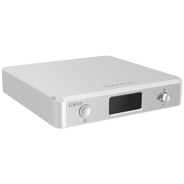 Topping D50III, Desktop Digital-to-Analog Converter Pre-Amplifier: with Remote Control HiFi DAC/PREAMP (D50 3)