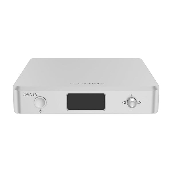 Topping D50III, Desktop Digital-to-Analog Converter Pre-Amplifier: with Remote Control HiFi DAC/PREAMP (D50 3)