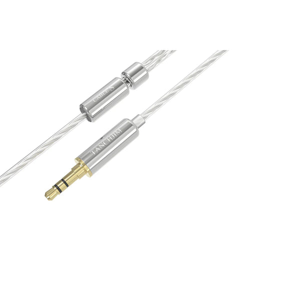 Tanchjim Cable S, Detachable In-Ear Monitors Upgrade Cable: 3.5mm SE, 2.5mm & 4.4mm Balanced IEM Replacement Cable