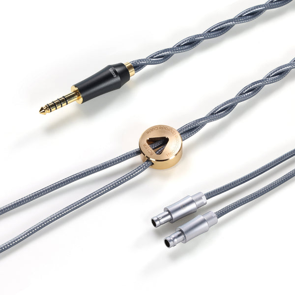 ddHifi BC150B or BC150XLR, In-Ear Monitors Upgrade Cable: Double Shielded Silver Replacement Cable (BC 150B, BC150 XLR)