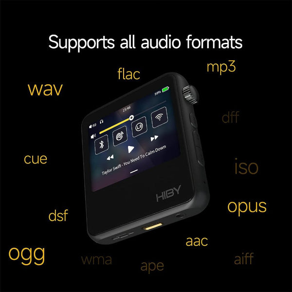 HiBy R2 II, Digital Audio Player: HiFi Portable, High Resolution MQA Player, DSD128 with Bluetooth 5.0 (R2 II)