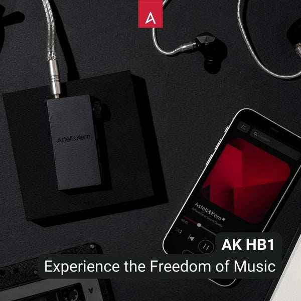 Astell&Kern HB1, Portable Bluetooth DAC Earphone Amplifier: Multipoint Connectivity DAC/AMP (HB 1)