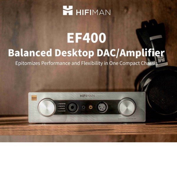 Hifiman EF400 Desktop Balanced DAC Headphone Amplifier: with 3.5/4.4/6.35MM Outputs for Home Audio (EF 400)